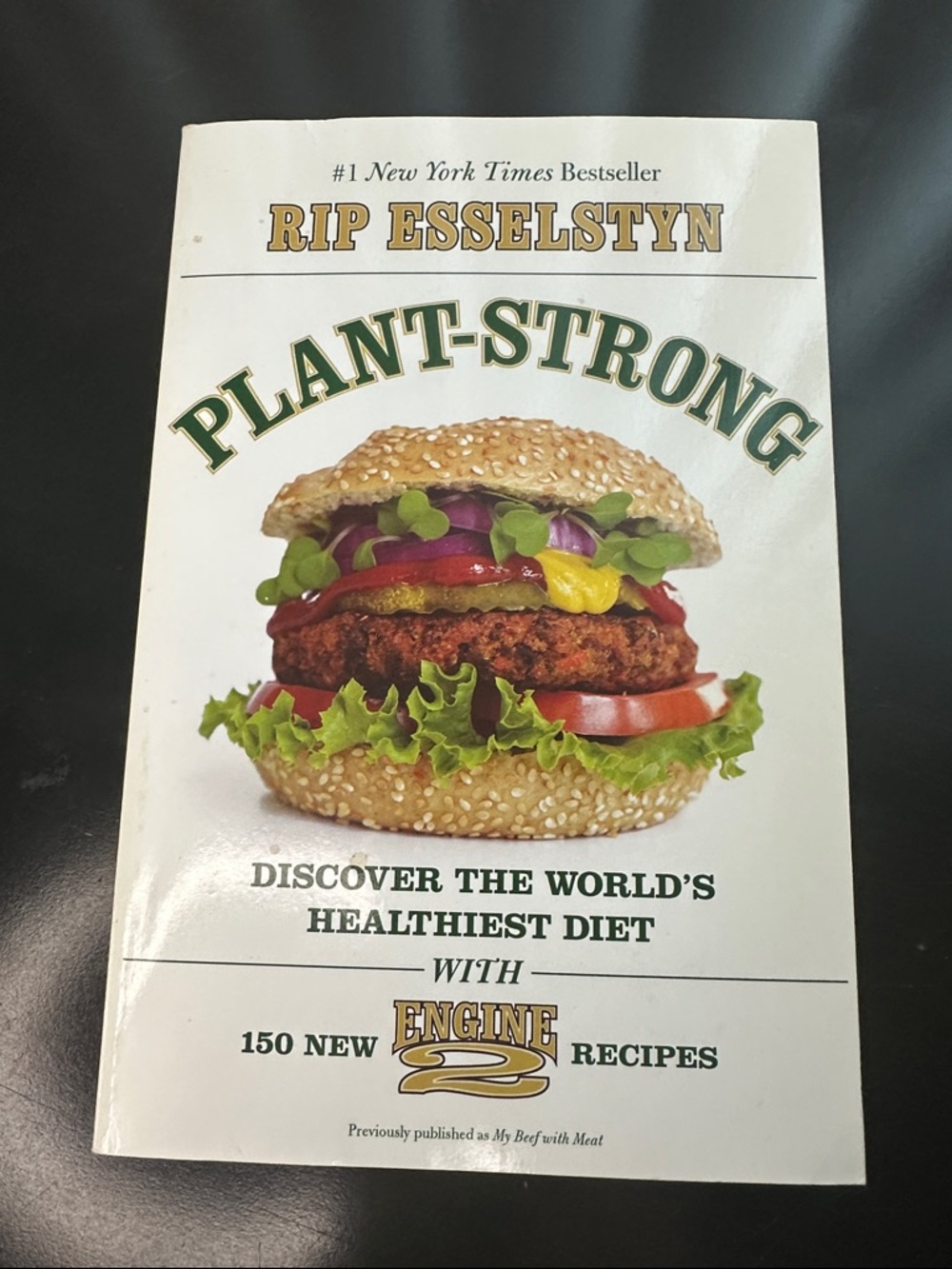 Plant-Strong Cookbook - White Cover